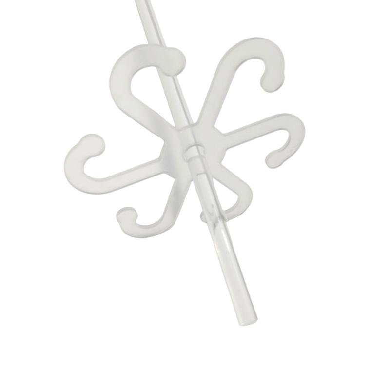 Clear Acrylic Plant Supports Stake for Flower Plant Growth Flower Support Stick Great for Climbing and Tall Plant