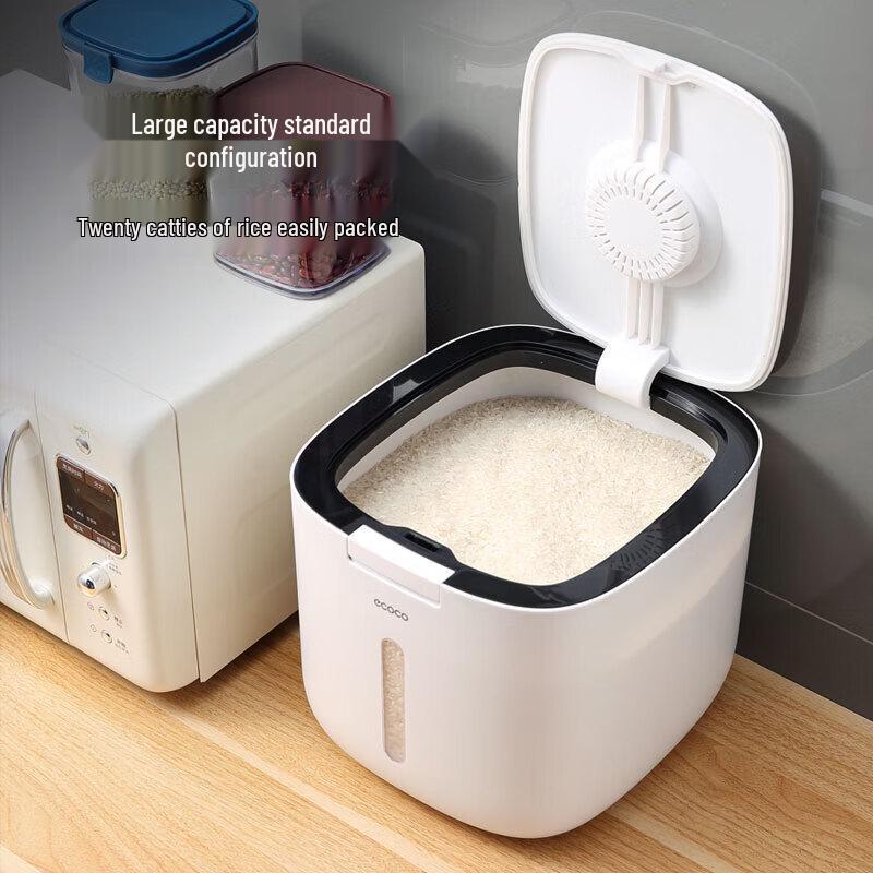 Ecoco Automatic Lid Rice Storage Bin