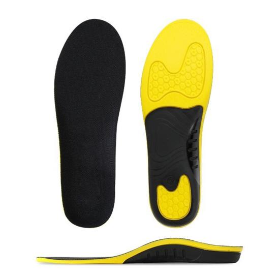 1 Pair Shock Absorbing Shoe Insoles Breathable Sneaker Inserts Arch Support Insoles Replacement Insoles for Women Men