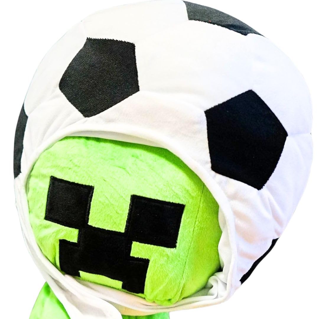 

[Ready to Wear] Soccer Ball Hat, Soccer Cosplay Headgear, 30cm [Photos Available]