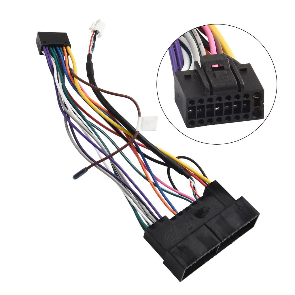 Direct Installation Radio Power Cable Made Of ABS Material