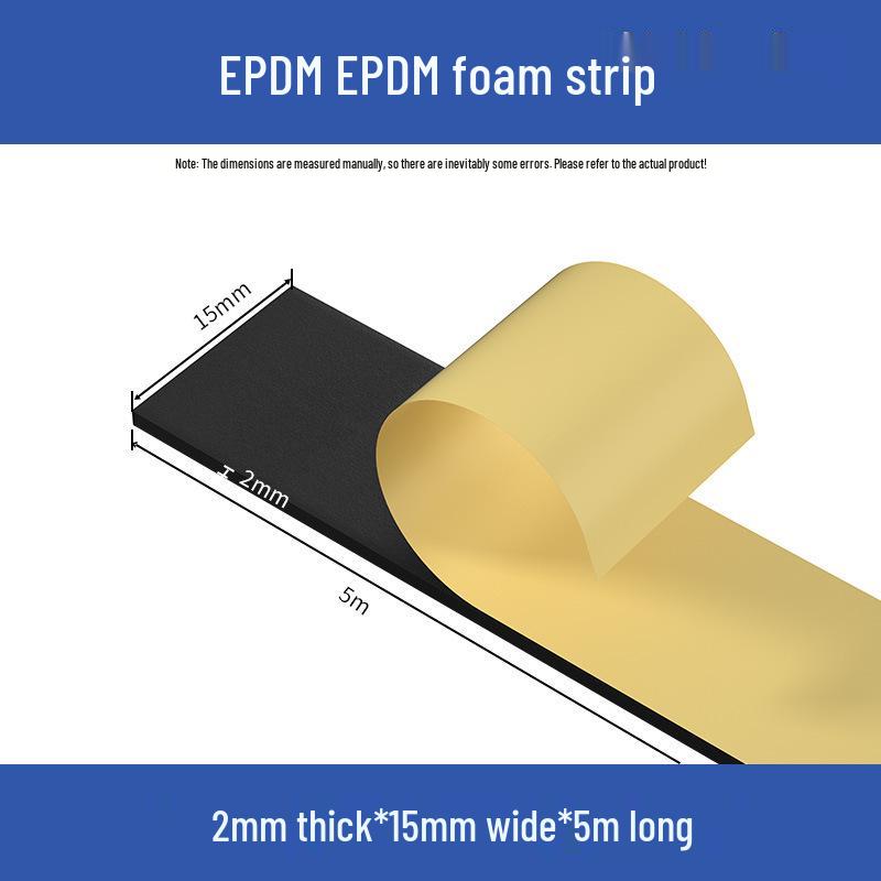 Self-adhesive EPDM Foam Sealing Strip for Cabinets and Electrical Boxes