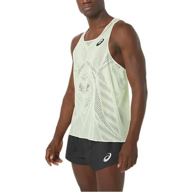 Asics Running Marathon Breathable Quick-Dry Vest Men Vests Light-Yellow 2091A614-303