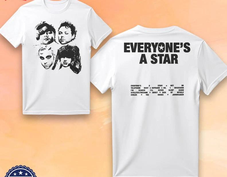 5 Seconds Of Summer Everyone’s A Star 2025 T-Shirt T XL