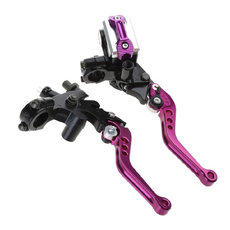Motorcycle Brake Clutch Master Cylinder Reservoir Levers 7/8"