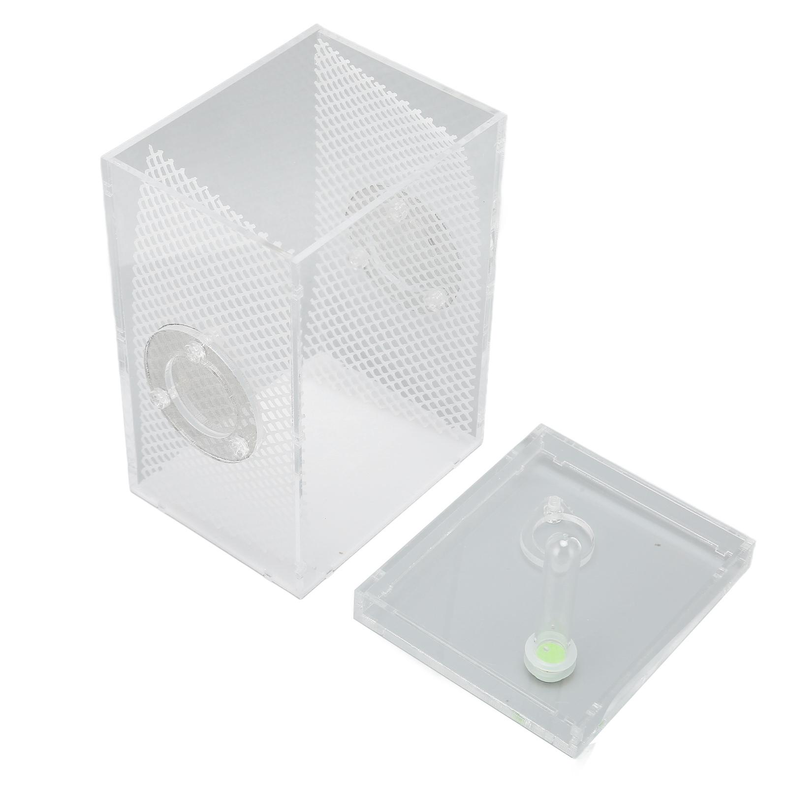 

Reptile Insect Enclosure Acrylic High Transparency Moisturizing Reptile Insect Breeding Box