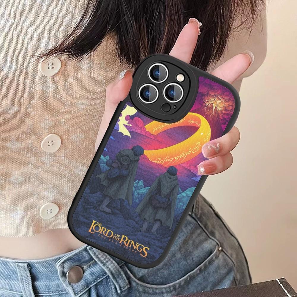 L-Lord-Of The-Rings Phone Case Hard Leather For iPhone 18 16 15 14 13 12 Mini 11 14 Pro Max Xs X Xr 7 8 Plus Fundas