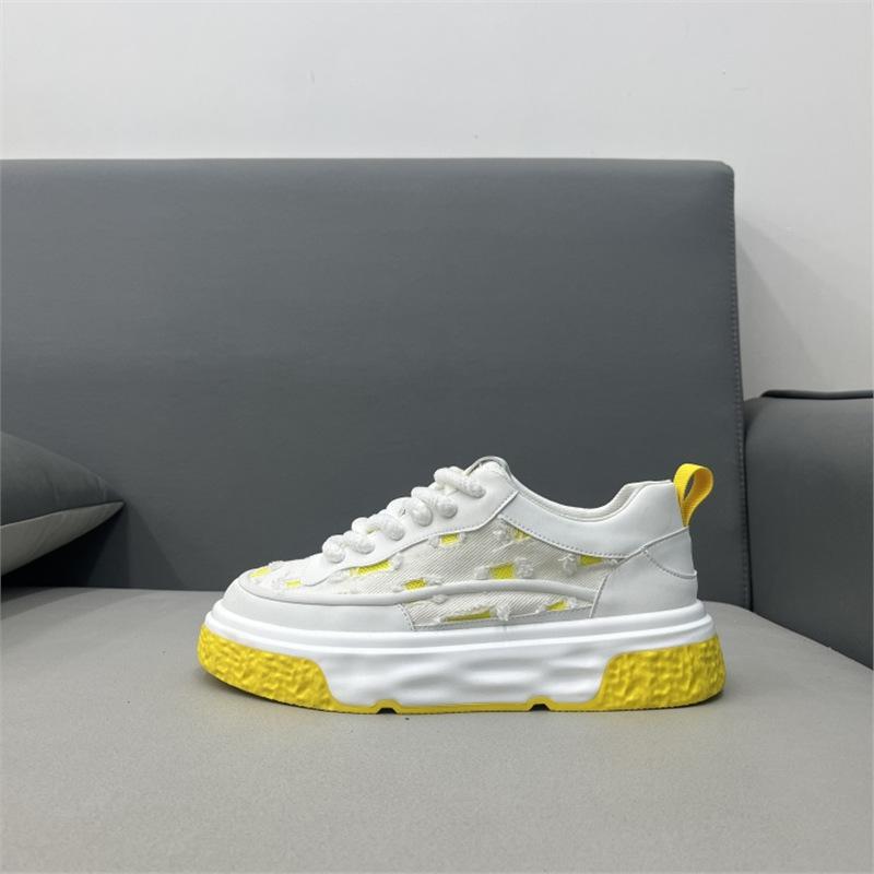 Summer New Light Luxury Old Style Thick Sole Comfortable Breathable Sports Tide Board Shoes Cds