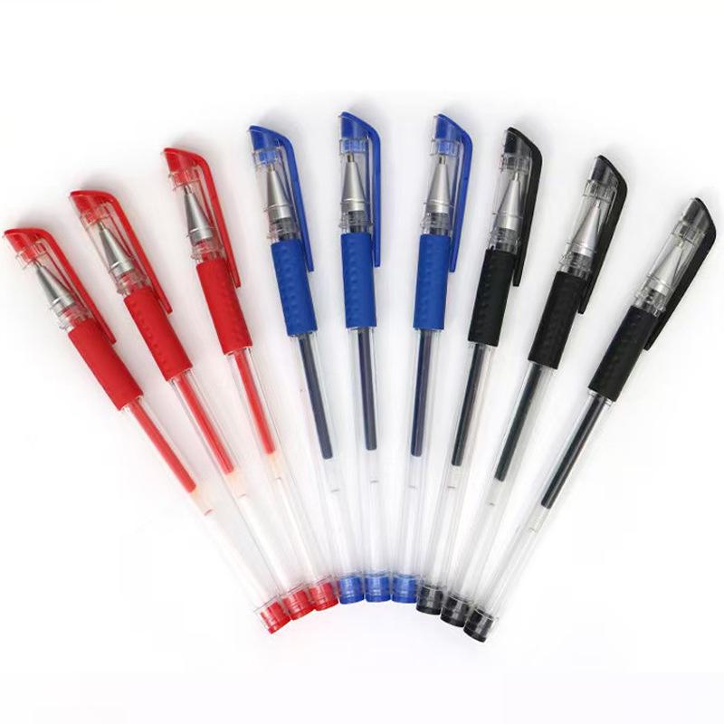 Europeisk Standard 0,5 mm Svart Gel Kulspetspenna - Business Signatur Rollerball, Kulspets för Markering och Pappersvaror.