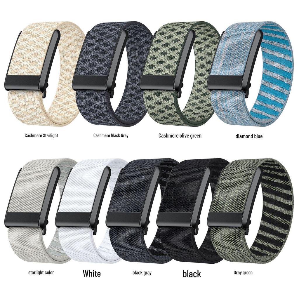 WHOOP 4.0 Braided Nylon Sport Strap - Cashmere Elastic Bracelet for High-End Watches