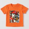 Kids Paw Patrol Cartoon Graphic T Shirt Cotton Casual Short Sleeve Tee Boys Girls Summer Toddler Clothing