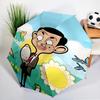 Mr. Bean's Adventure Umbrella Folding umbrella, automatic umbrella 8-Frame for Travel, camping Use Gift for Halloween Christmas