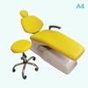 4Pcs/Set Dental Unit Chair Cover Full PU Leather Elastic Waterproof Dentist Stool Sleeves Dentist Equipment Dentistry Lab