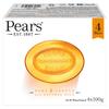 Pears Pure & Gentle with Natural Oil Soap, 100g, 4 pcs