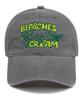 Bichiseuaenkeulim Cloud Cation Ball Cap-Gray
