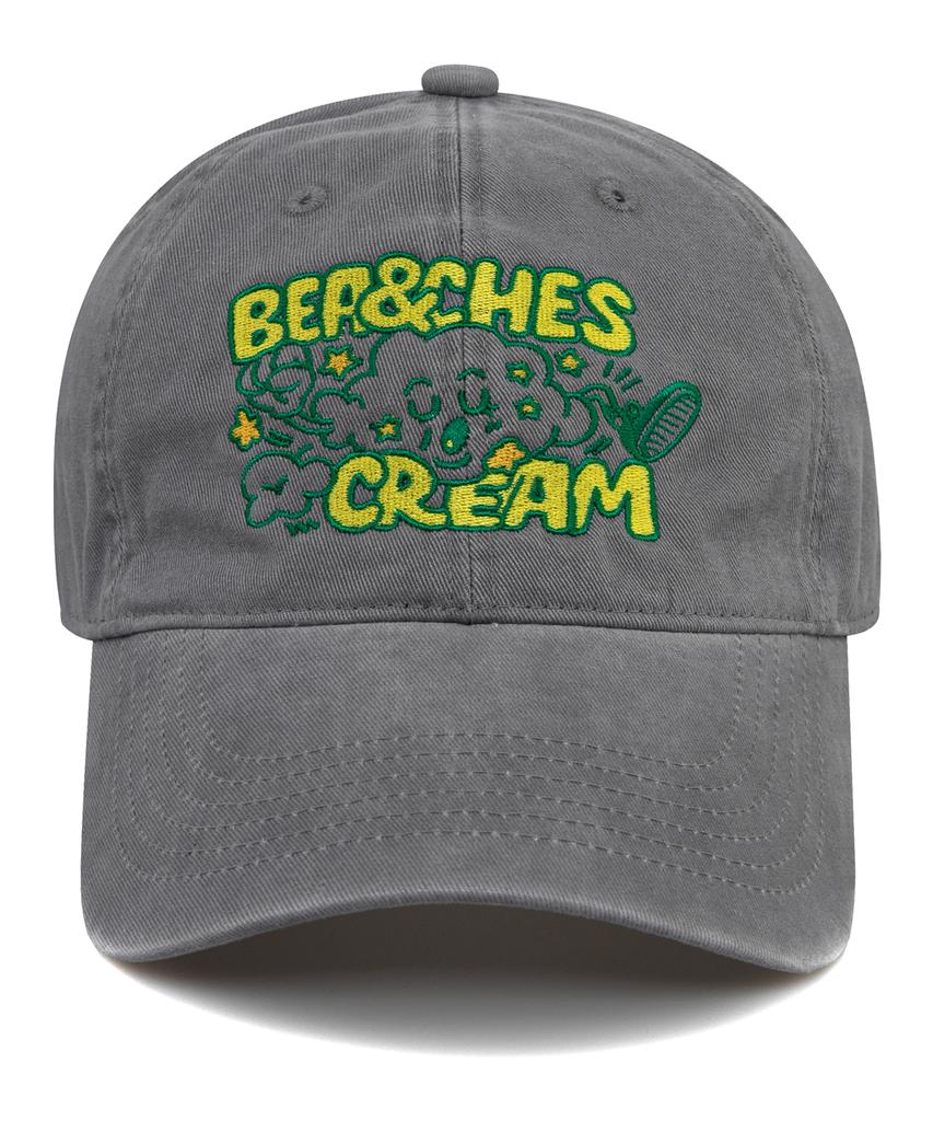 Bichiseuaenkeulim Cloud Cation Ball Cap-Gray
