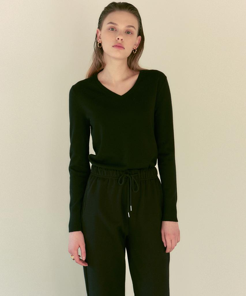 Nigaennikol [Essential] Soft V Neck Knit_7 Color (B Type)