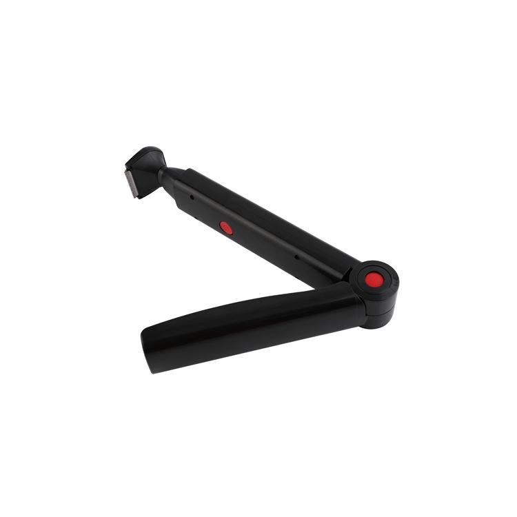 USB Rechargeable Double-Head Back Hair Shaver and Razor