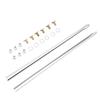 Chrome Motorcycle Front Fender Mudguard Spear Trim Kits For Harley Touring Road King Electra Glide1982-2023 Softail 1986-2017