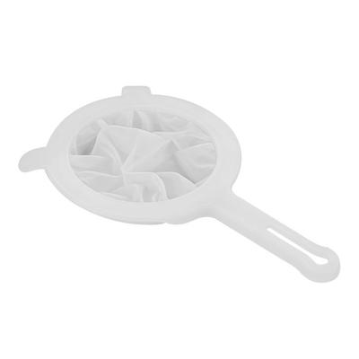 Soy Milk Sieve Filter Spoon PP Polyester 200 Mesh Easy To Operate Plastic Sieve Fine Mesh for