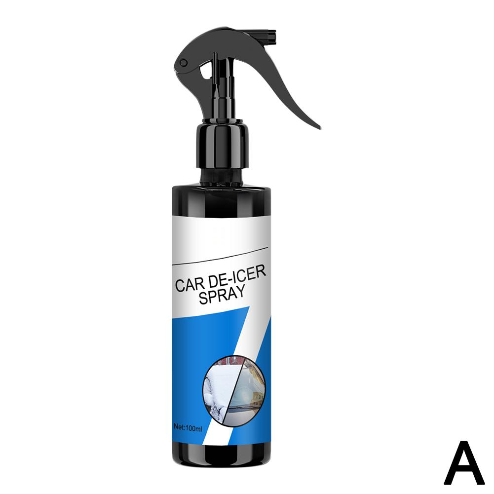 

100/500 мл автомобильный антиобледенитель спрей средство для лобового стекла антиобледенитель снег тающий размораживающий спрей триггерный спрей автомобильный антиобледенитель спрей для таяния льда