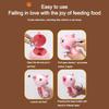 Interactive Cat Treat Launcher Infrared Laser Bird Shape Cat Food Thrower Cat Toy Pet Feeding Toys