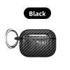 Carbon Fiber Texture Ultra-Thin Soft TPU Earphone Case For Apple AirPods Pro 3 4 1 2 Protective Cover Headphone Accessories