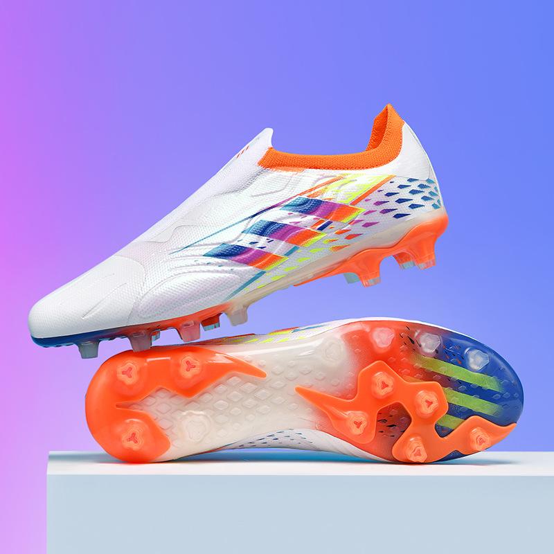 

2025 new football shoes men s Falcon Assassin AG spike student professional game training football shoes free of laces 39