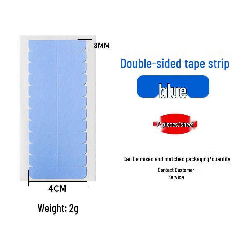 Biological Double-Sided Waterproof Sweatproof Adhesive Wig Tape – High Adhesion, Invisible Hair Extensions Glue.