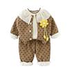Kids Casual Long-Sleeve Set, Comfortable Daily Wear Outfits