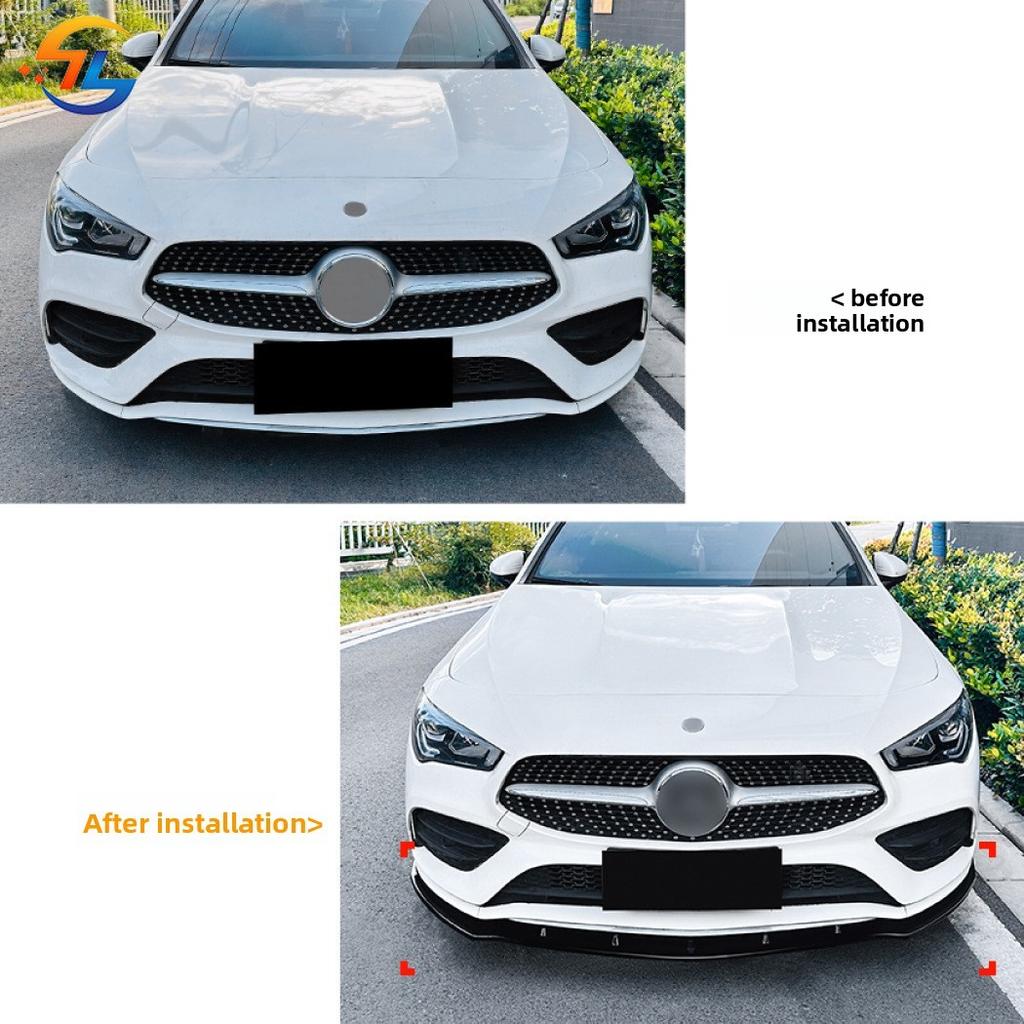 For Mercedes-benz Cla Class C118 X118 Early Amg 2020-2025 Front Lip Front Shovel Spoiler Modification Accessories