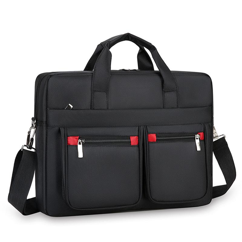 Men's Large Capacity Wear-Resistant Business Laptop Briefcase and Travel Handbag