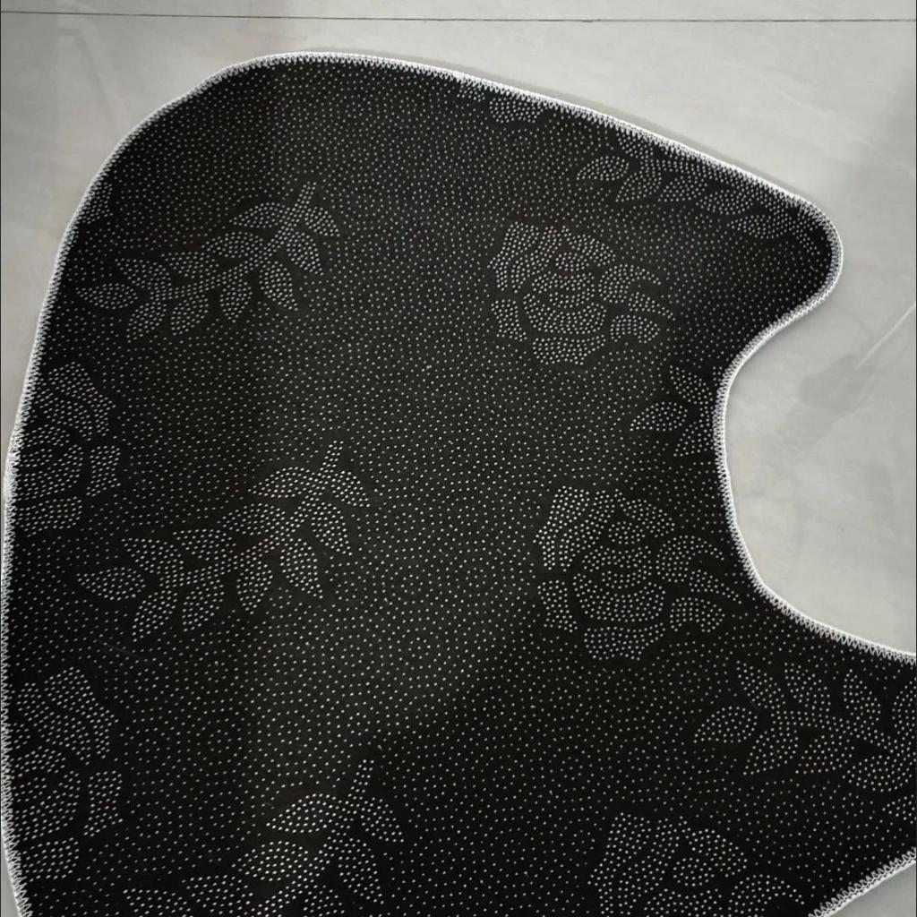 Cute Cat Head Shape Fluffy Door Mat Soft Bathroom Absorb Water Floor Rug Home Entryway Decor Mat Non-Slip Pet Mat Accessory gift