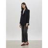 Cc Collect Stripe Belted Tailored Jacket  C261msf004 