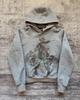 European and American New Hoodie Sweater Soldier Retro Print Loose Street Sports Hooded Sweater Jacket