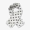 Dot Bandana Scarf (White)