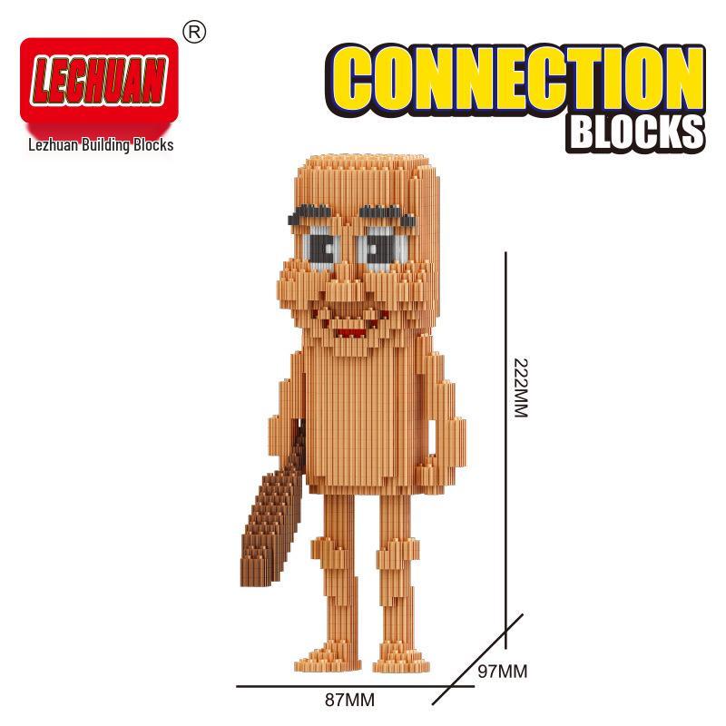

Le Chuan DIY Small Particle Building Blocks - Educational Toy Models for Boys and Girls 20x15x6 cm