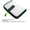 Fishing Lure Storage Bag, Waterproof Squid Jig Hook Organizer Zipper Bag, Foldable Fishing Tackle Hard Bait Protective