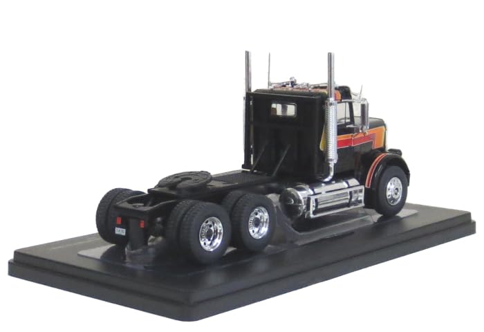 Ixo Freightliner FLC 120 64 T 1977 Black Tractor Head Finished Product 1/43