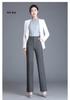 2025 Spring/Summer Women's High-Waist Cigarette Pants: Versatile Fashionable Straight-Leg Suit Trousers
