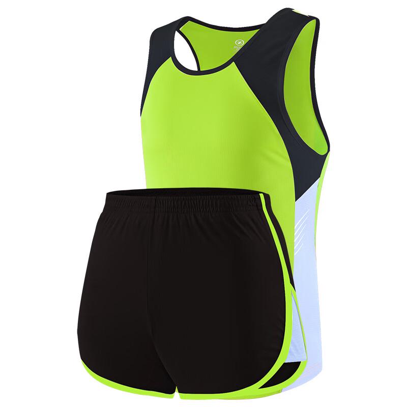 Men's Quick Dry Sleeveless Running & Training Track Suit Set