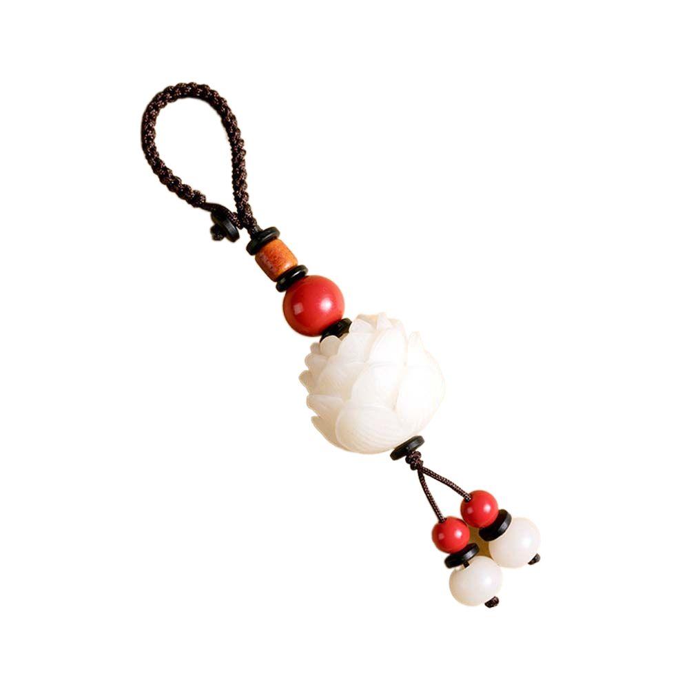 Hang Rope Anti-Lost Phone Strap Mobile Phone Lanyard Car Key Pendant Bodhi Lotus Keychain Key Chain