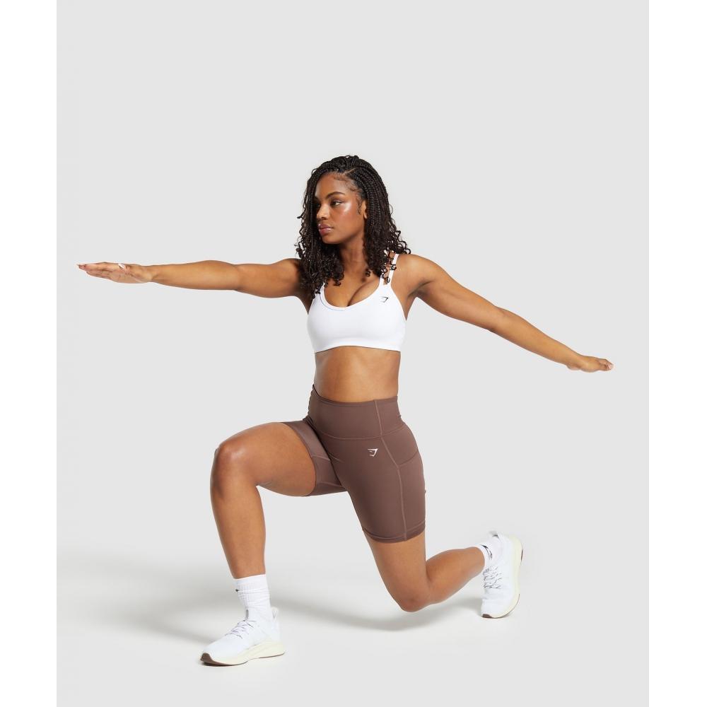 Gymshark Pocket Shorts Soft Brown B4a8w Nbzv