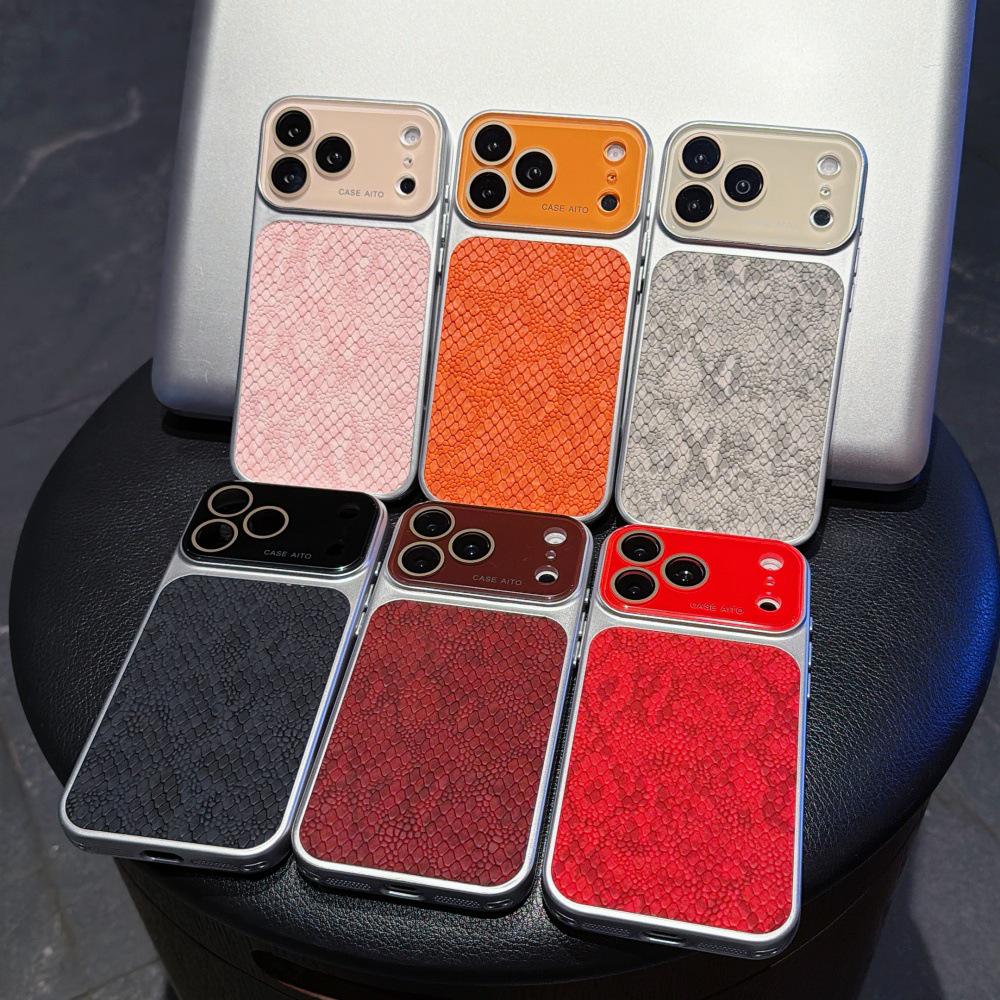 iPhone 17 Pro Max Snakeskin Protective Case with Large Window