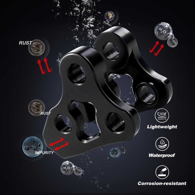 Fit For Honda GROM MSX125 2014-2022 2023 2024 Motorcycle Suspension Link Rear Adjustable Rear Shocks 2.5"Lowering Links Drop Kit