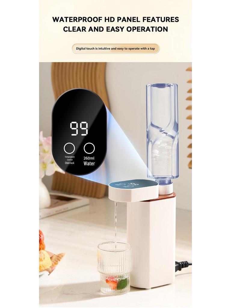 Compact Travel Kettle: Instant Hot Water Dispenser for Business Trips