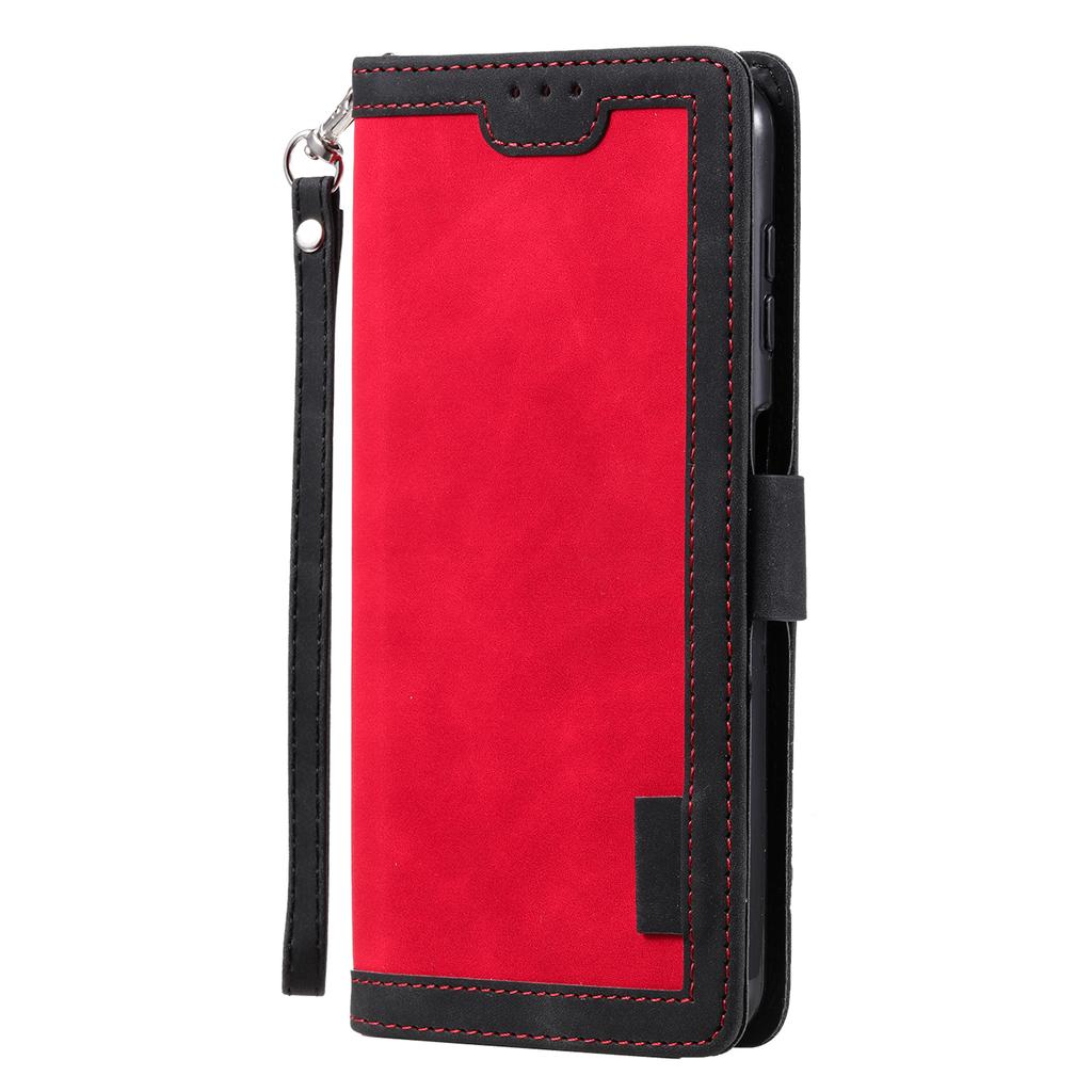 For Samsung Galaxy S26+ Case RFID Blocking Wallet Stand Leather Phone Cover with Wrist Strap
