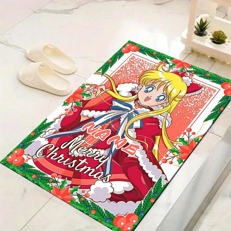 Custom 1Pc Sailor Moon Power Rug Office Carpet Indoor Outdoor Entrance Doormat Nonslip Soft And Comfortable Living Room D2915248