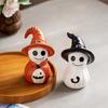 Halloween Ornament Smile Ghost Resin Figurines Halloween Table Shelf Office Desktop Home Garden Decoration