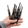 Ancient Mini Sword KeyChain Zinc Zinc Zinc Alloy Scabbard Key Ring Weapon Model Weapon Key Chain  Women